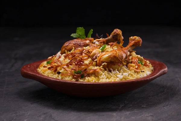 Hyderabadi Chicken Dum Biryani